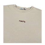 Manuel Ritz T-Shirt Girocollo tinta unita con Logo Beige per Bambino MR3211 BEIGE MANUEL RITZ 