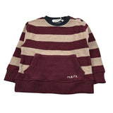 Manuel Ritz Felpa Chiusa Girocollo Bicolore Rosso/Beige per Neonato MR3234 ROSSO/BEIGE MANUEL RITZ 
