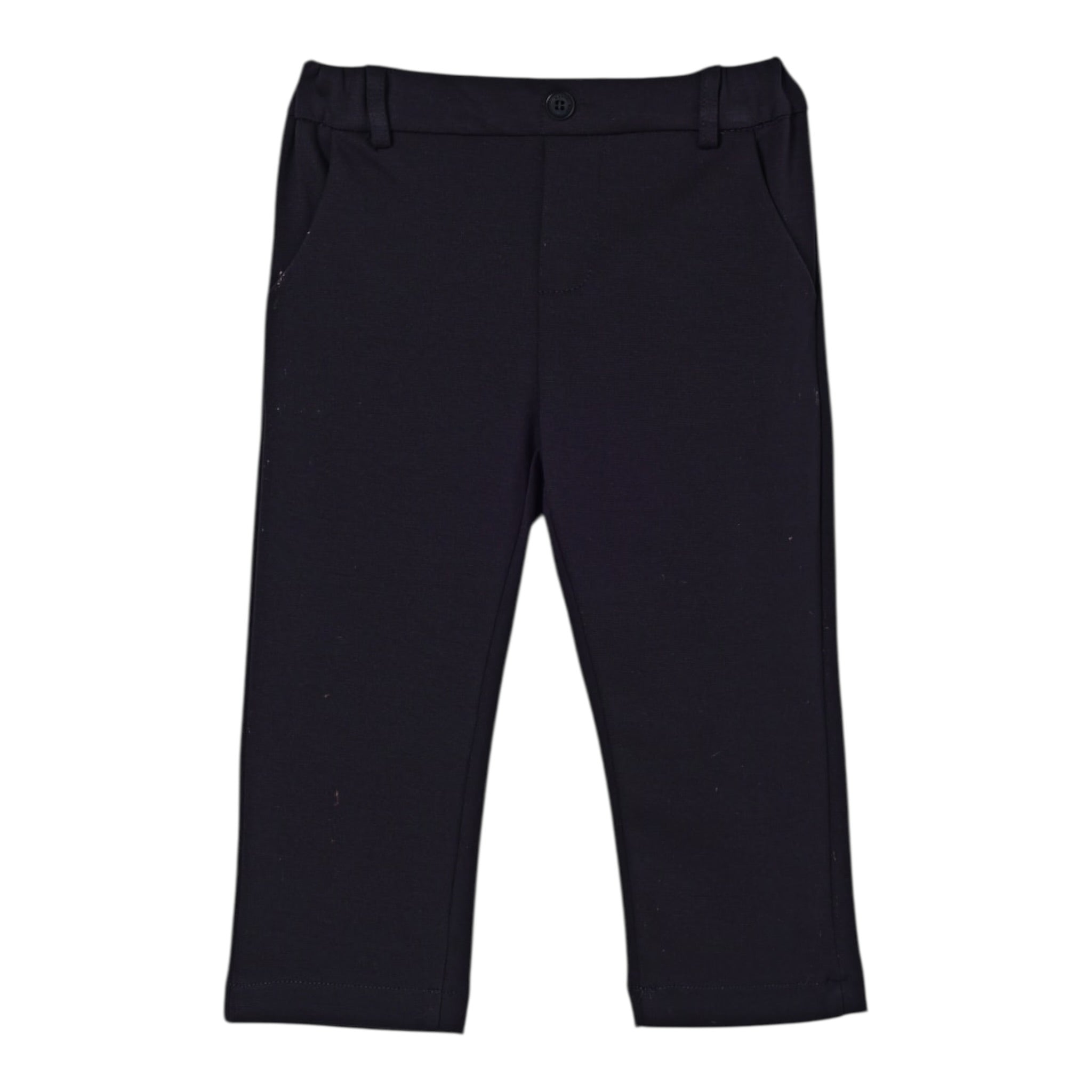 Manuel Ritz Pantalone tinta unita con Elastico In Vita Blu per Bambino MR3243 BLU MANUEL RITZ 