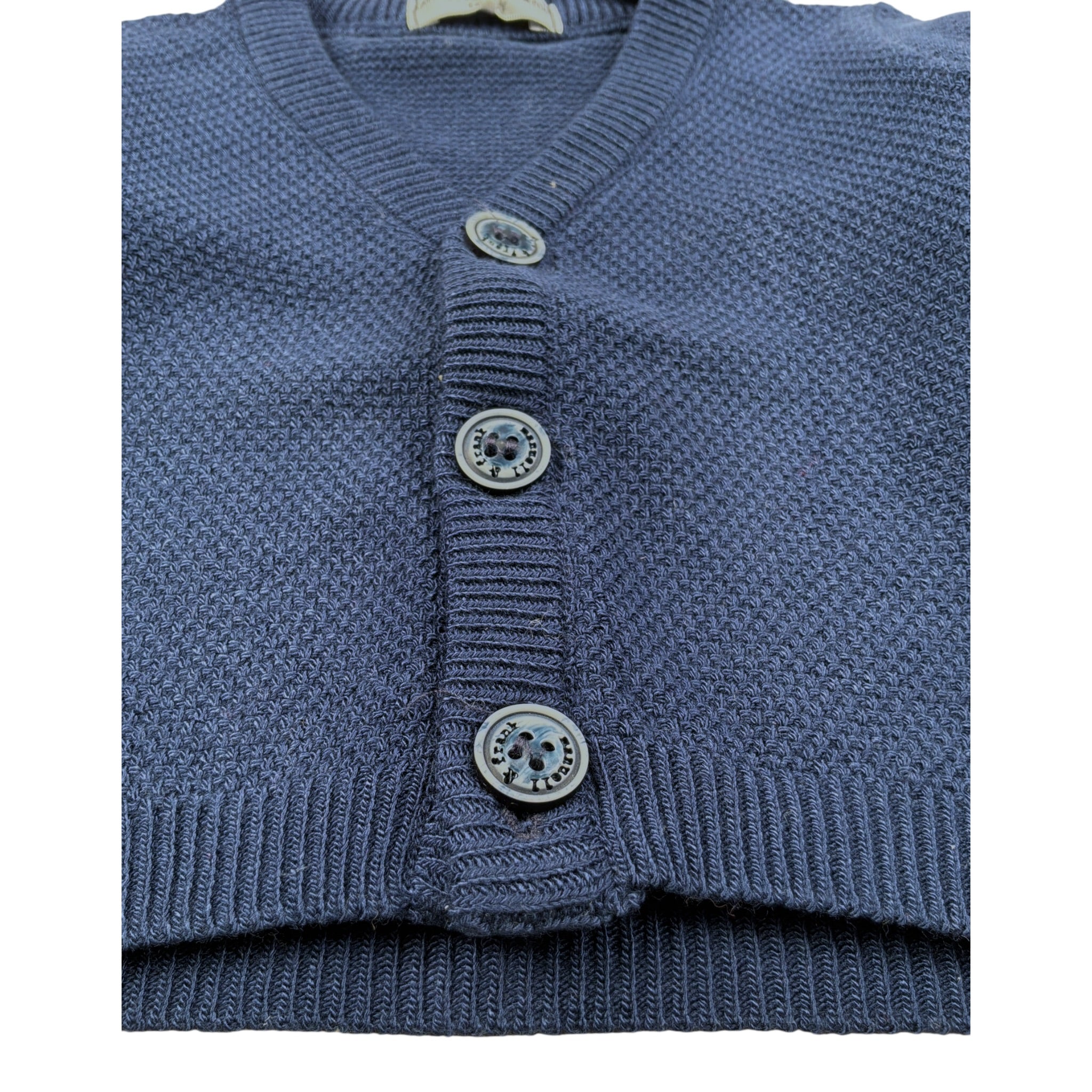 Manuell & Frank Cardigan tinta unita Blu per Neonato MF4280I BLU MANUELL & FRANK 