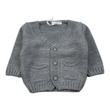 Manuell & Frank Cardigan tinta unita Grigio per Neonato MF4447I GRIGIO MANUELL & FRANK 