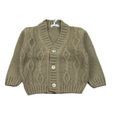Manuell & Frank Cardigan tinta unita Beige per Neonato MF4448I BEIGE MANUELL & FRANK 