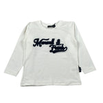 Manuell & Frank Shirt Girocollo tinta unita con Stampa Bianco per Bambino MF7306N BIANCO MANUELL & FRANK 