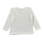 Manuell & Frank Shirt Girocollo tinta unita con Stampa Bianco per Bambino MF7306N BIANCO MANUELL & FRANK 