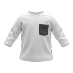 Mapero' Shirt tinta unita con Taschino Bianco per Neonato M32170 BIANCO MAPERO' 