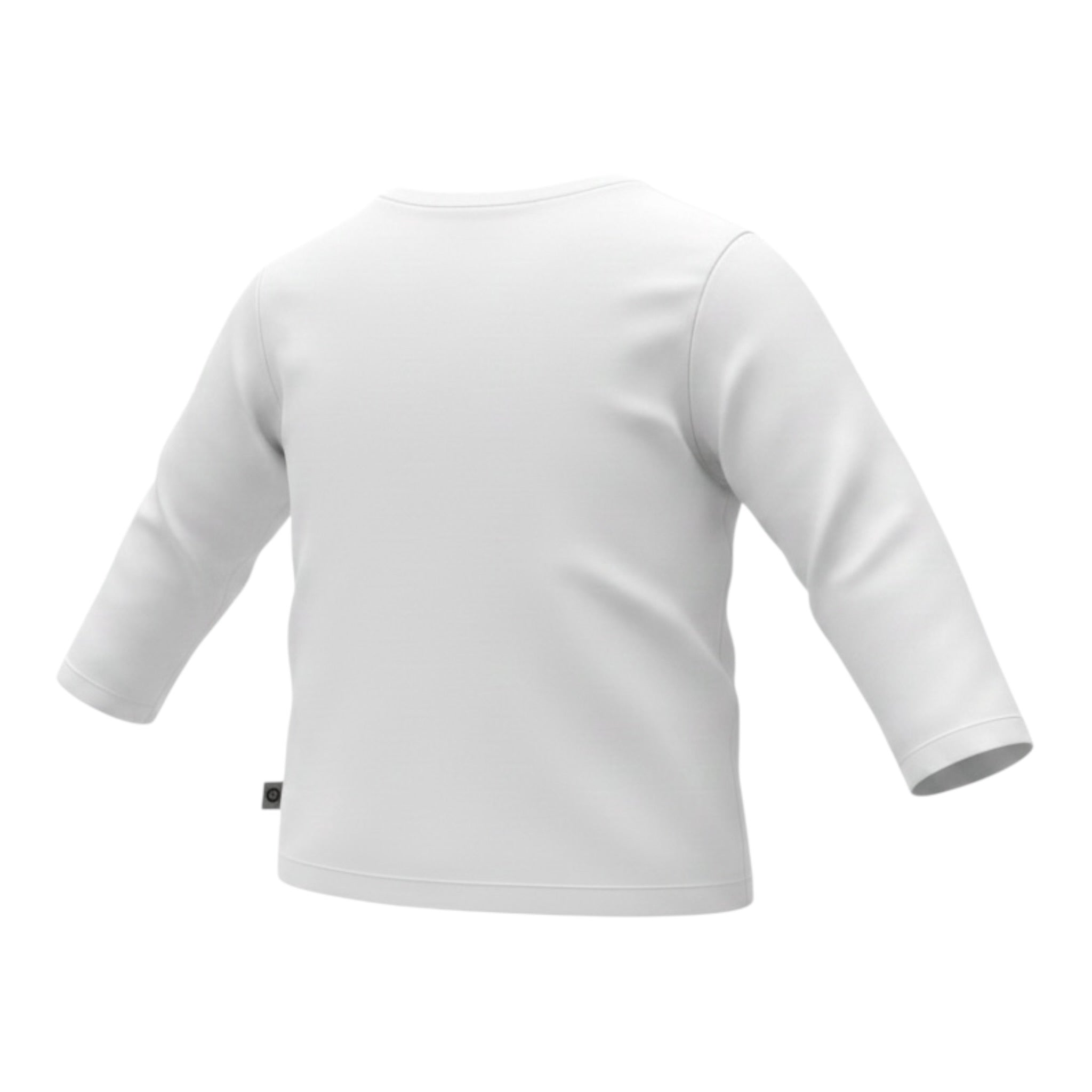 Mapero' Shirt tinta unita con Stampa Bianco per Bambino M32174 BIANCO MAPERO' 