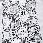Mapero' Shirt tinta unita con Stampa Bianco per Bambino M32174 BIANCO MAPERO' 