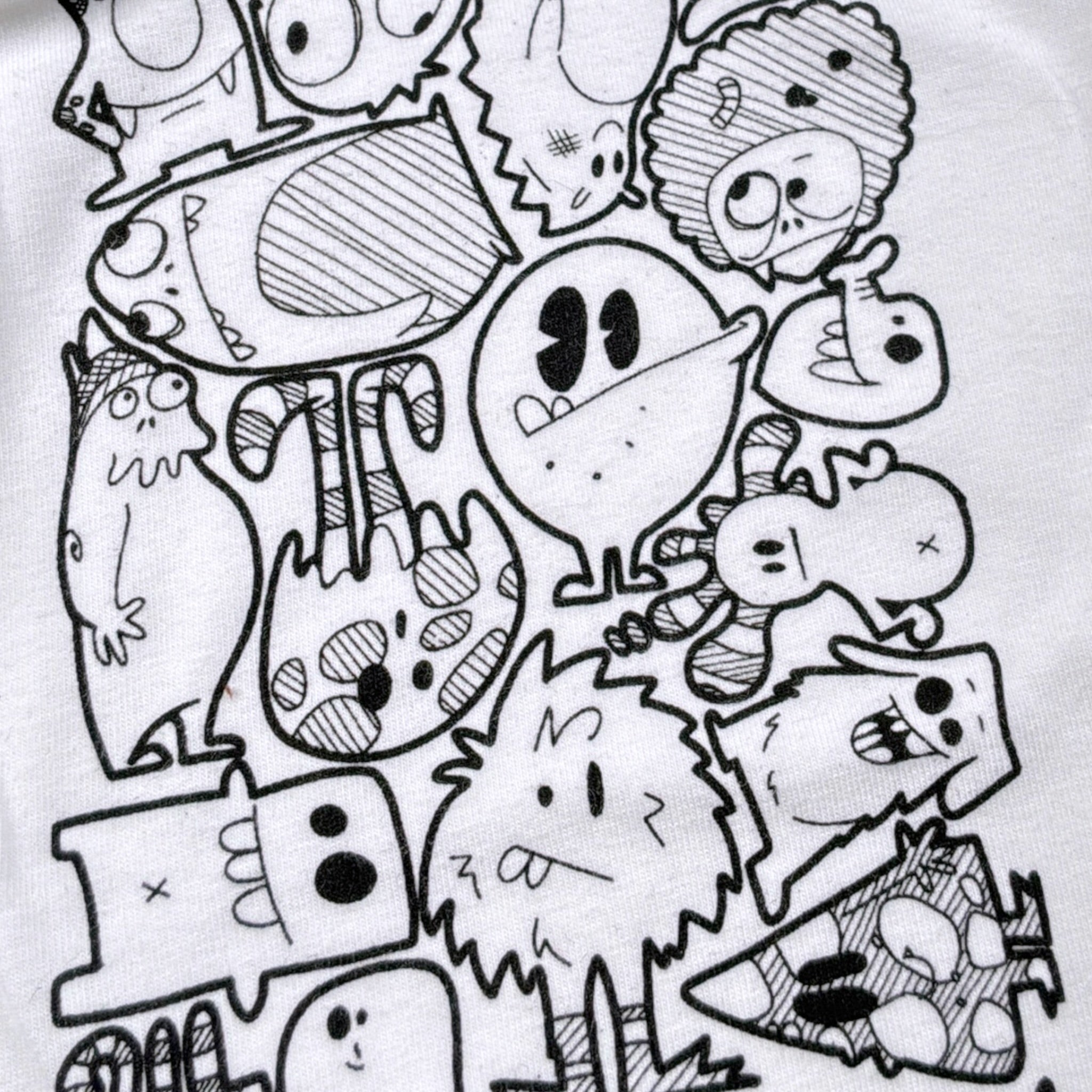 Mapero' Shirt tinta unita con Stampa Bianco per Bambino M32174 BIANCO MAPERO' 