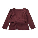 Mapero' Maglia tinta unita Bordeaux per Neonata M32319 BORDEAUX MAPERO' 