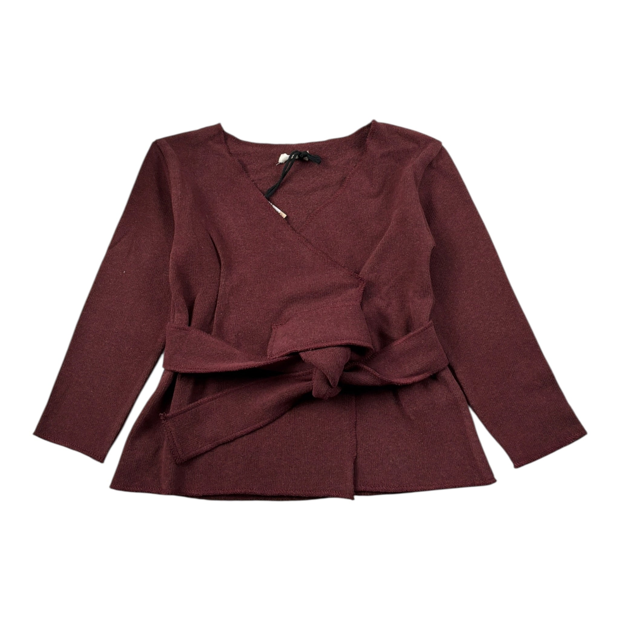 Mapero' cardigan tinta unita Bordeaux per Neonata M32319 BORDEAUX MAPERO' 
