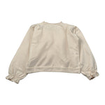 Mapero' Felpa tinta unita Girocollo Beige per Bambina M32327 BEIGE MAPERO' 
