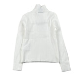 Marc Ellis Maglia tinta unita con Stampa Bianco per Bambina JMJSW00188 BIANCO MARC ELLIS 