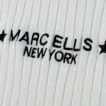 Marc Ellis Maglia tinta unita con Stampa Bianco per Bambina JMJSW00188 BIANCO MARC ELLIS 