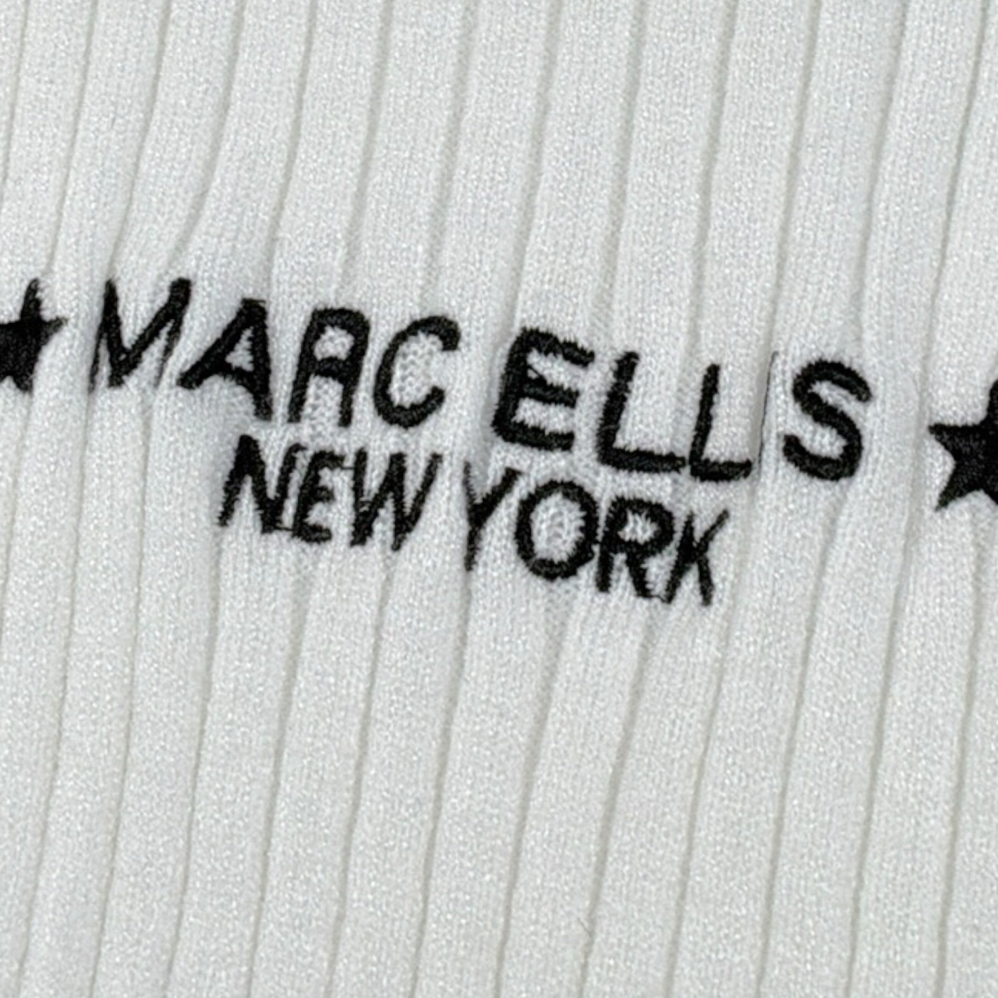 Marc Ellis Maglia tinta unita con Stampa Bianco per Bambina JMJSW00188 BIANCO MARC ELLIS 