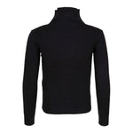 Marc Ellis Maglia tinta unita con Stampa Nero per Bambina JMJSW00188 NERO MARC ELLIS 