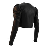 Marc Ellis Maglia tinta unita con Stampa In Velluto Nero per Bambina JMJTS00103 NERO MARC ELLIS 