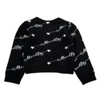 Marc Ellis Maglia tinta unita con Stampa Bianco/Nero per Neonata JMNSW00180 BIANCO/NERO MARC ELLIS 