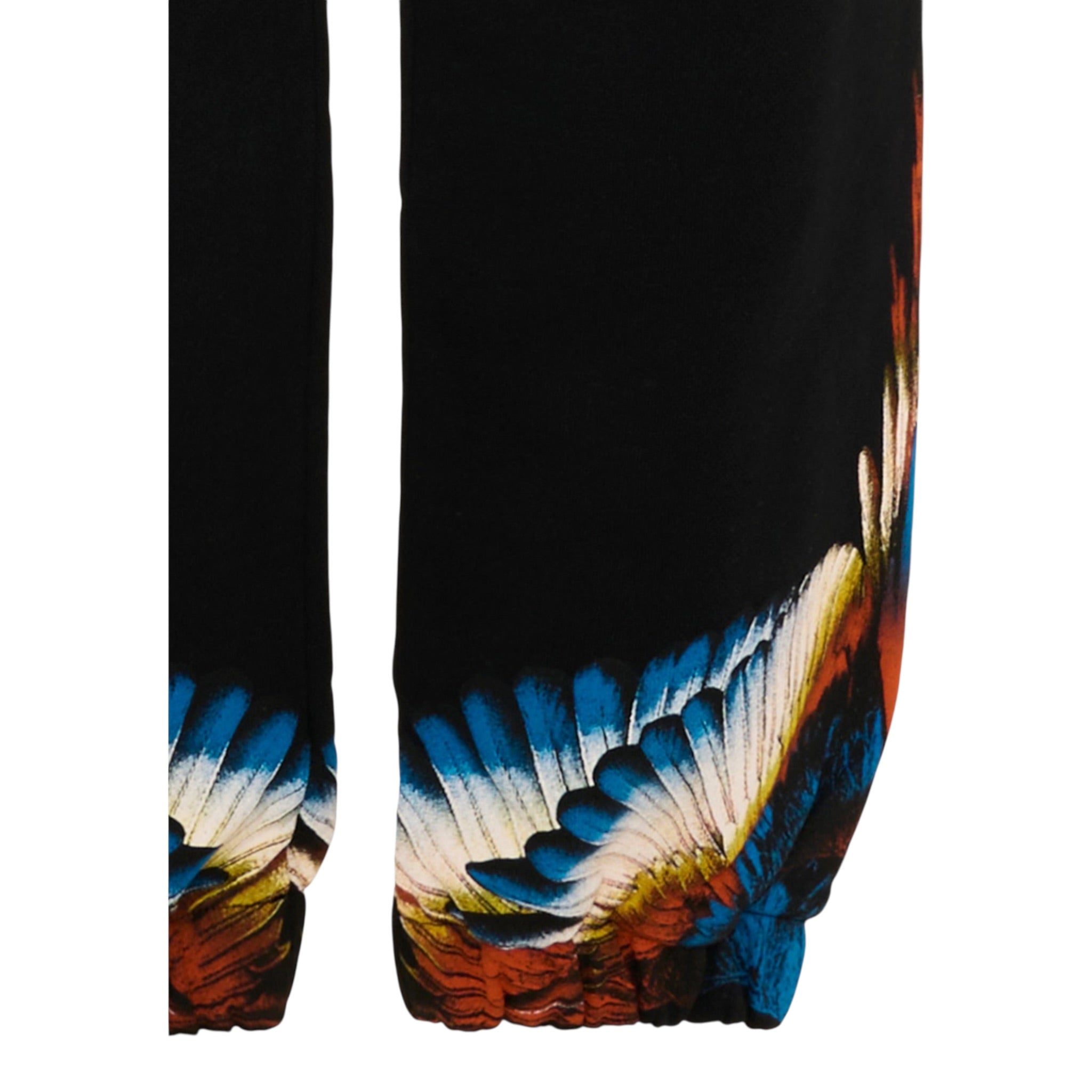 Marcelo Burlon Pantalone Tuta tinta unita con Logo Nero per Bambino F5CMJBFP065 NERO MARCELO BURLON 
