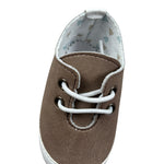 Marlu' Scarpine Bicolore con Lacci Marrone per Neonato EG218SC MARRONE MARLU' 