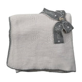 Marlu' Coperta tinta unita con Applicazioni Beige per Neonata IB5280 BEIGE MARLU' 