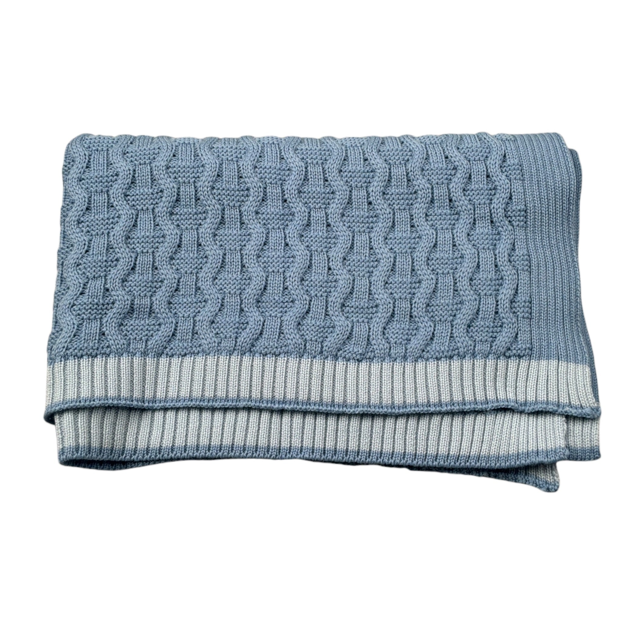 Marlu' Coperta tinta unita Azzurro per Neonato IB6380 AZZURRO MARLU' 