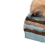 Marlu' Cappello Fantasia A Righe Azzurro per Neonato IB8771 AZZURRO MARLU' 