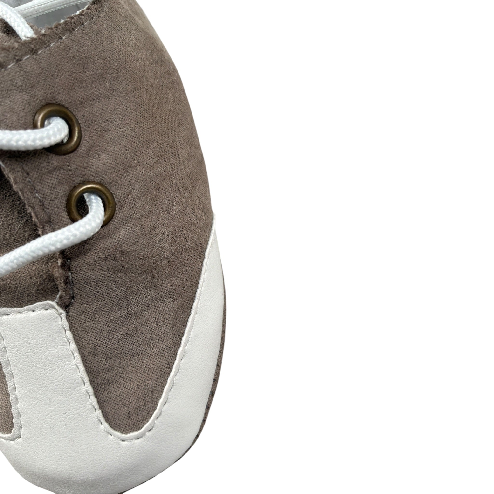 Marlu' Scarpine Bicolore con Lacci Marrone per Neonato IG59SC MARRONE MARLU' 