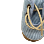 Marlu' Scarpine Bicolore con Lacci Azzurro per Neonato IK200SC AZZURRO MARLU' 
