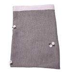 Marlu' Coperta tinta unita con Applicazioni Beige per Neonata IN1080 BEIGE MARLU' 