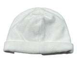 Marlu' Cappello tinta unita In Cinghia Panna per Neonata IN2773 PANNA MARLU' 