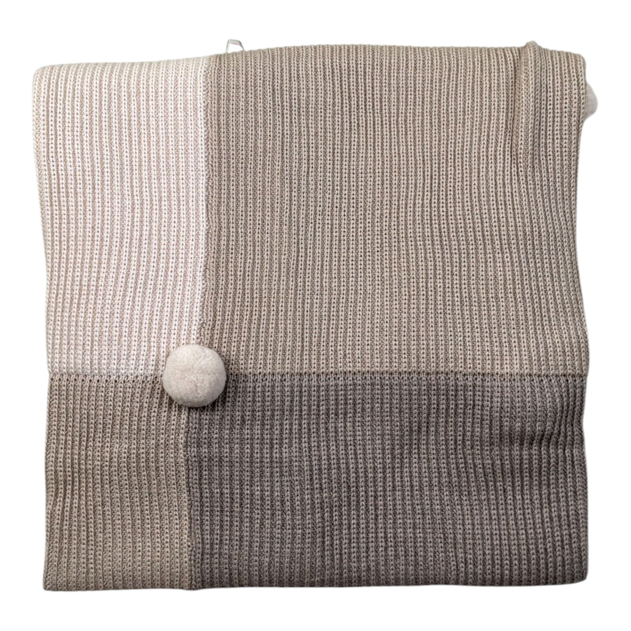 Marlu' Coperta tinta unita In Filo Beige per Neonata IN5680 BEIGE MARLU' 