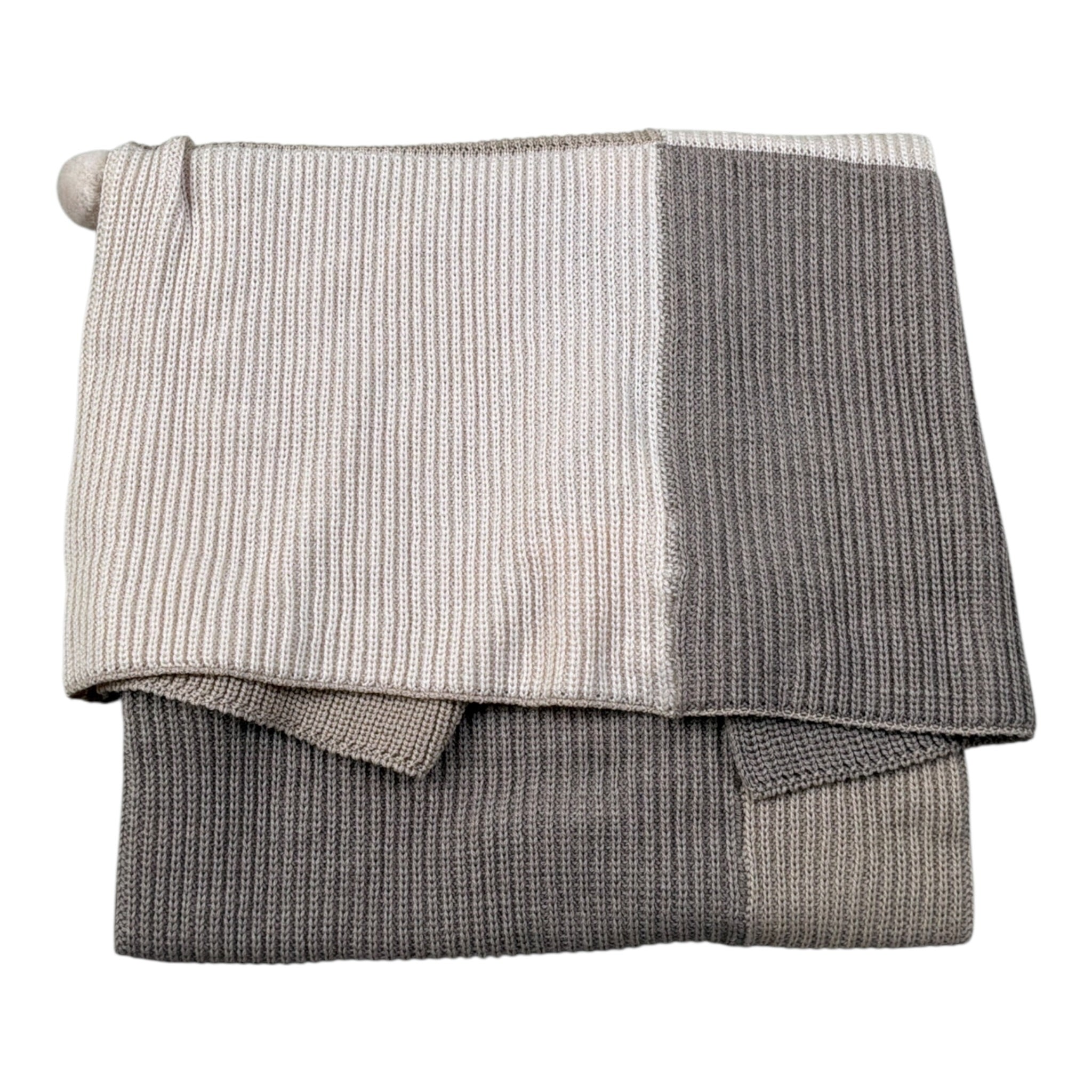 Marlu' Coperta tinta unita In Filo Beige per Neonata IN5680 BEIGE MARLU' 