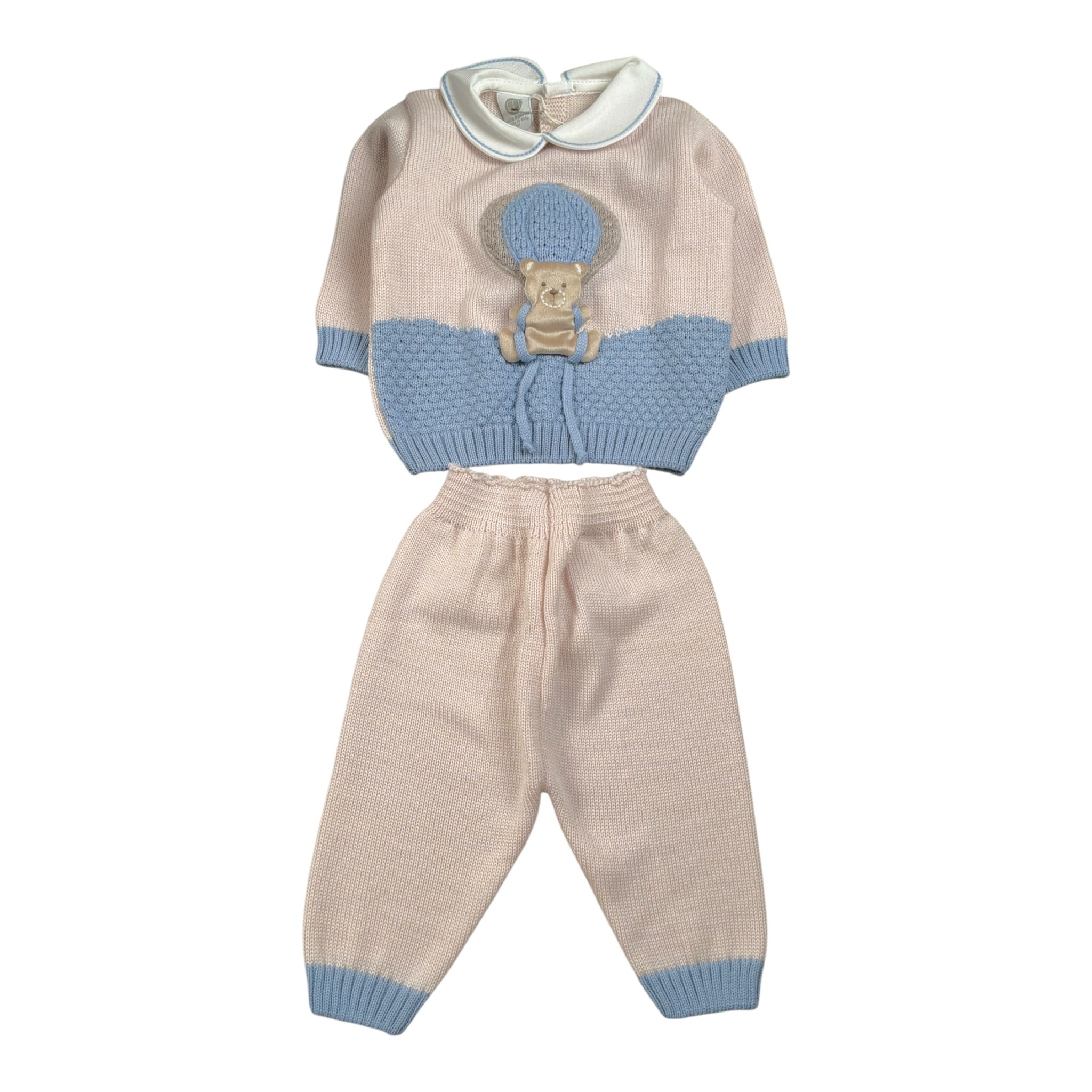 Marlu' Completo 2Pz Maglia-Pantalone Beige per Neonato IN57500 BEIGE MARLU' 