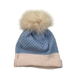 Marlu' Cappello tinta unita Azzurro per Neonato IN5771 AZZURRO MARLU' 