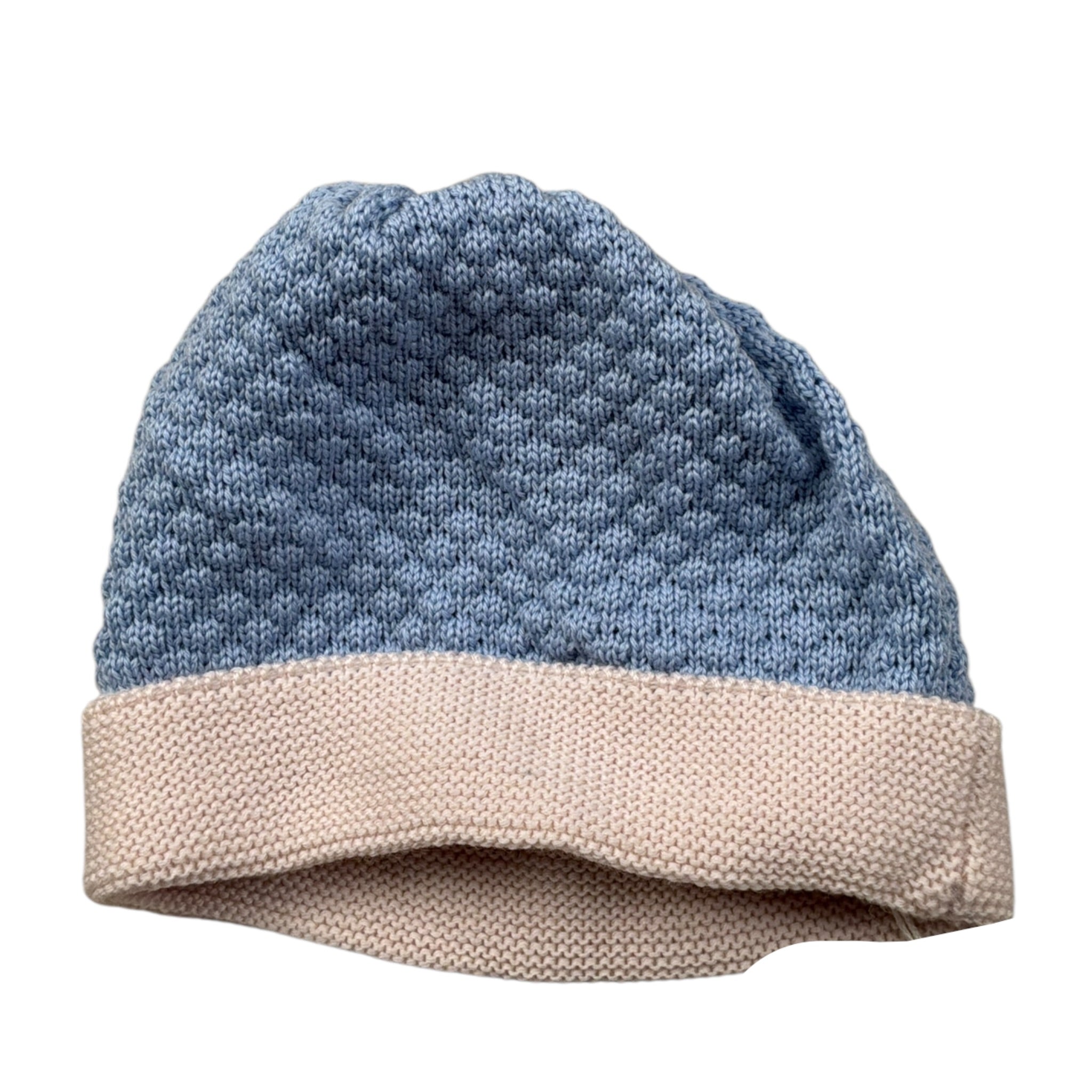 Marlu' Cappello tinta unita Azzurro per Neonato IN5771BT AZZURRO MARLU' 