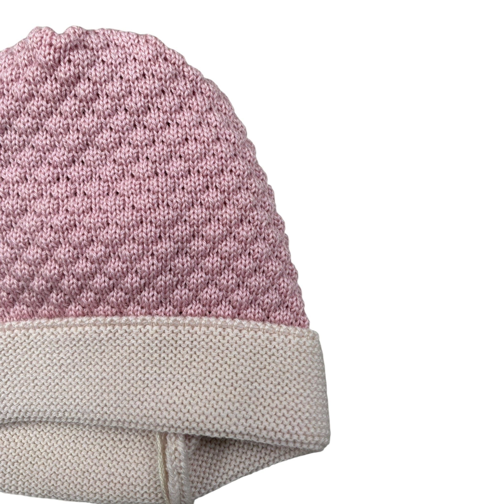 Marlu' Cappello tinta unita Rosa per Neonata IN5771BTF ROSA MARLU' 