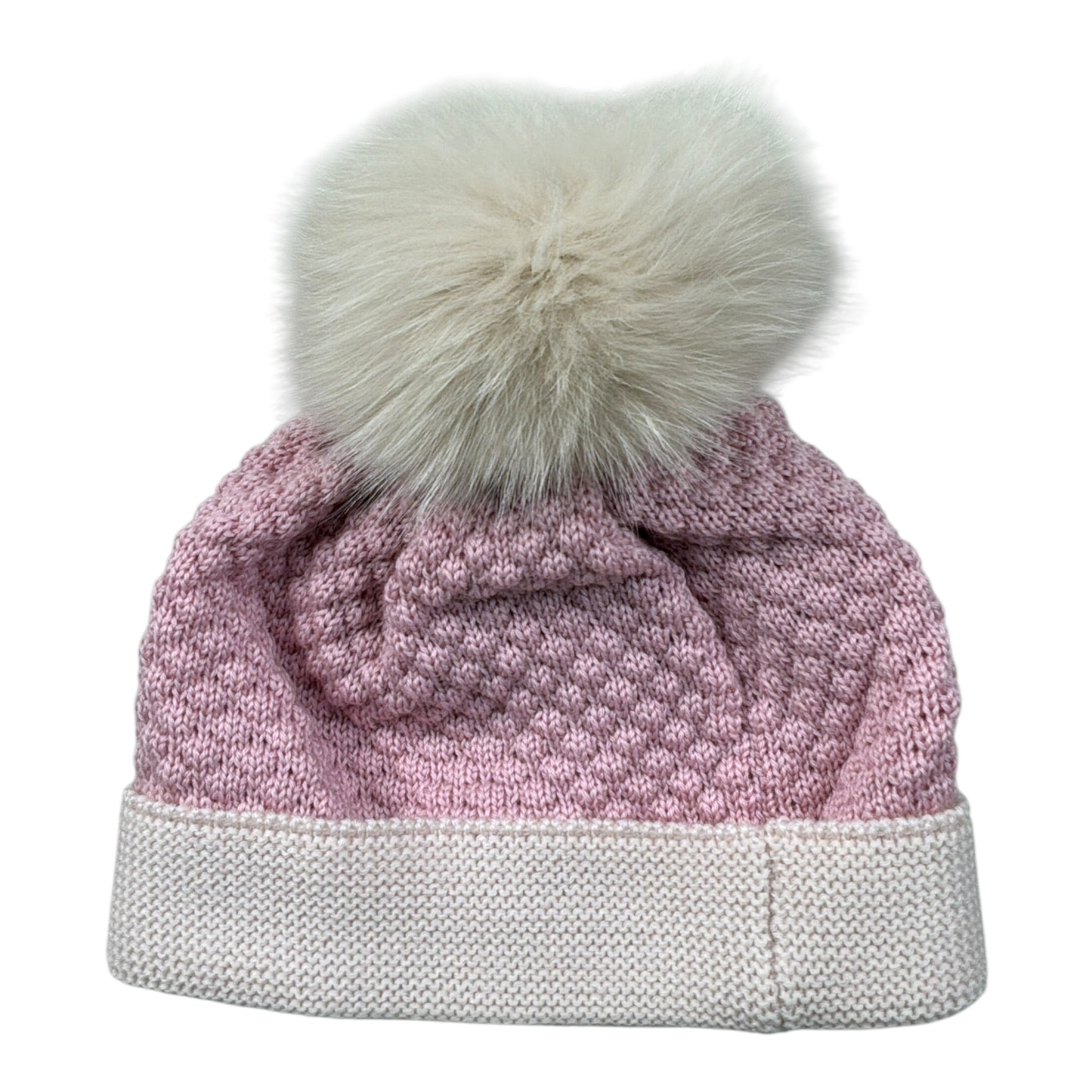 Marlu' Cappello tinta unita Rosa per Neonata IN5771F ROSA MARLU' 