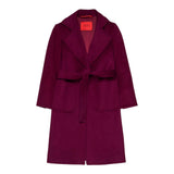Max&Co. Cappotto tinta unita Bordeaux per Bambina MX0001 BORDEAUX MAX&Co. 