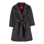 Max&Co. Cappotto tinta unita con Microfantasia Grigio per Bambina MX0001MX00G GRIGIO MAX&Co. 