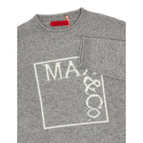 Max&Co. Maglia tinta unita con Stampa Grigio per Bambina MX0233 GRIGIO MAX&Co. 