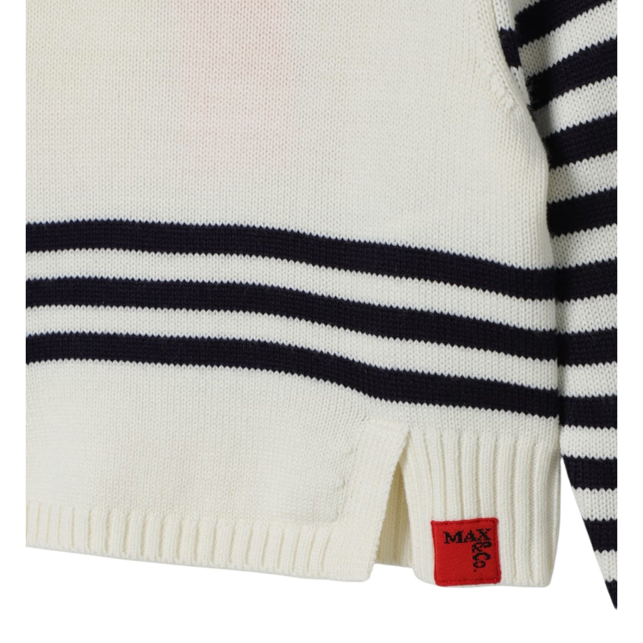 Max&Co. Maglia tinta unita con Stampa Panna per Bambina MX0234X PANNA MAX&Co. 