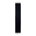 Max&Co. Sciarpe tinta unita con Logo Nero per Bambina MX0246 NERO MAX&Co. 