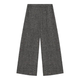 Max&Co. Pantalone A Palazzo tinta unita con Logo Grigio per Bambina MX0249 GRIGIO MAX&Co. 