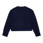 Max&Co. Maglia tinta unita con Stampa Blu per Bambina MX0251 BLU MAX&Co. 