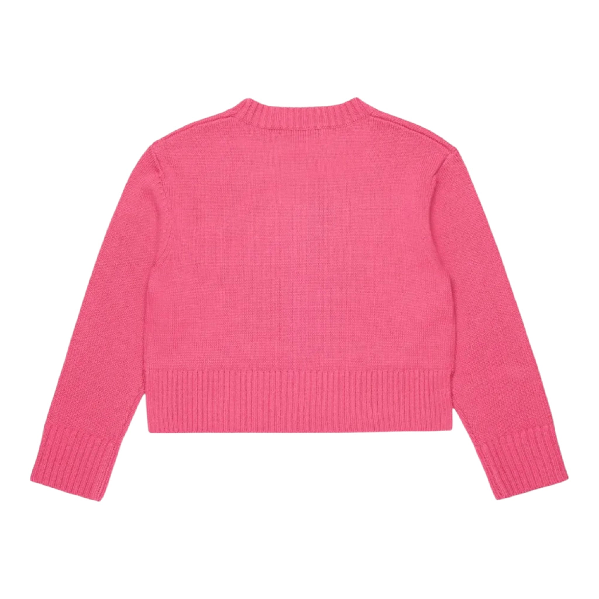 Max&Co. Maglia tinta unita con Stampa Fuxia per Bambina MX0251X FUXIA MAX&Co. 