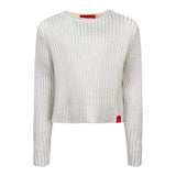 Max&Co. Maglia tinta unita Girocollo Panna per Bambina MX0260 PANNA MAX&Co. 