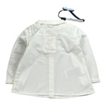 Mayoral Camicia tinta unita con Papillon Bianco per Neonato 1182 BIANCO MAYORAL 