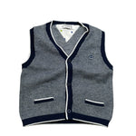 Mayoral Gilet tinta unita con Profili In Contrasto Blu per Neonato 1312 BLU MAYORAL 