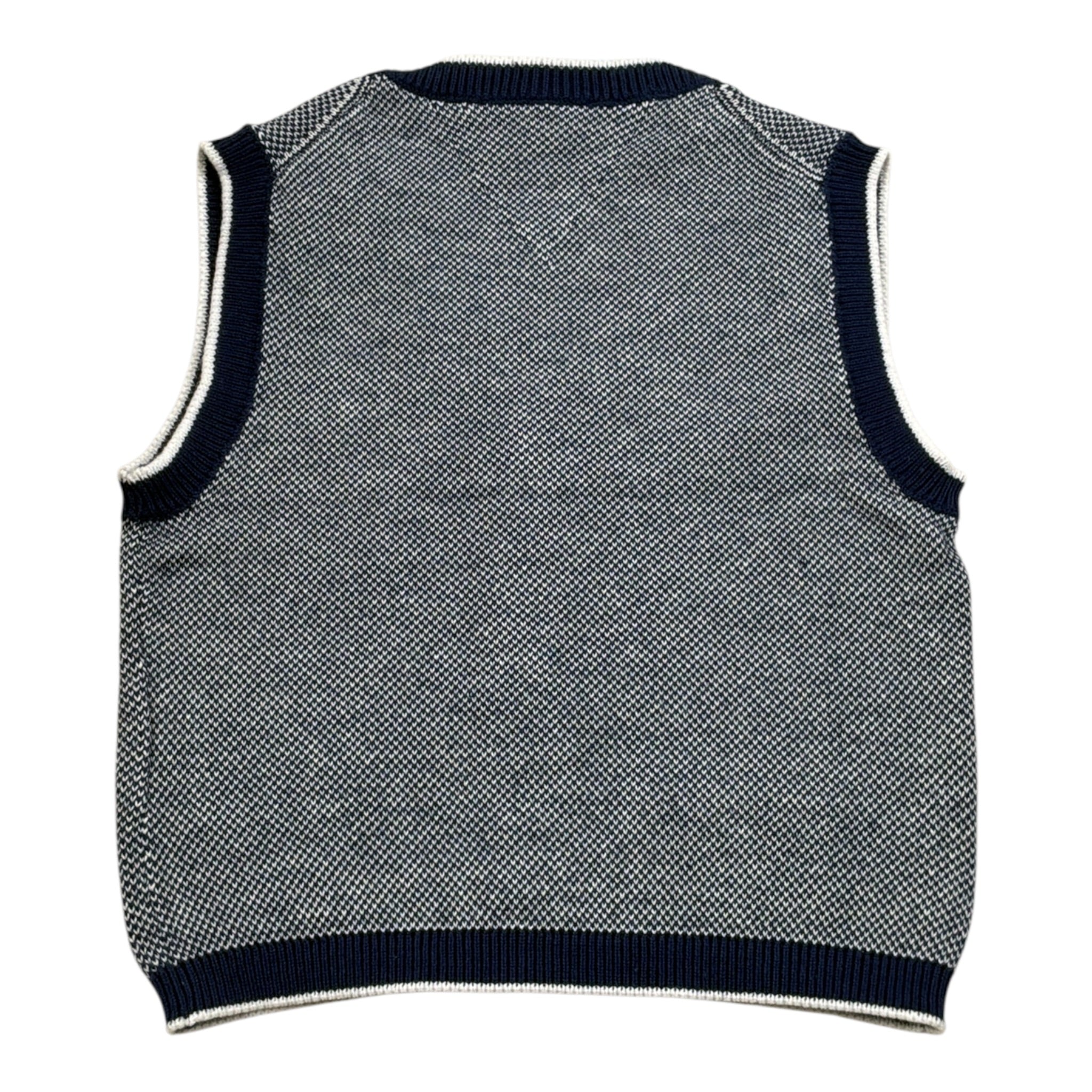 Mayoral Gilet tinta unita con Profili In Contrasto Blu per Neonato 1312 BLU MAYORAL 