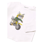 Mayoral Shirt tinta unita con Stampa Bianco per Neonato 2065 BIANCO MAYORAL 